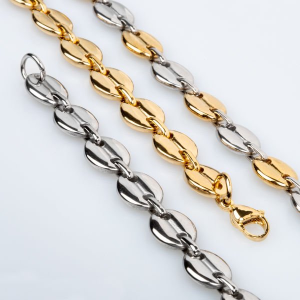 Men's Steel Bracelet 11mm Yellow