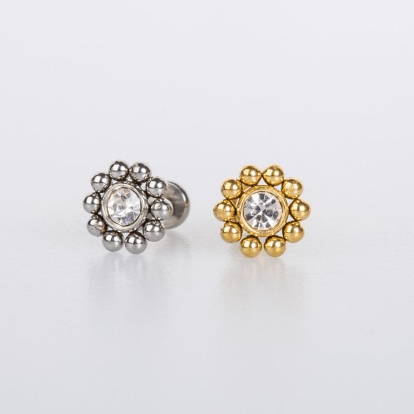 Piercing Tragus Yellow 8mm