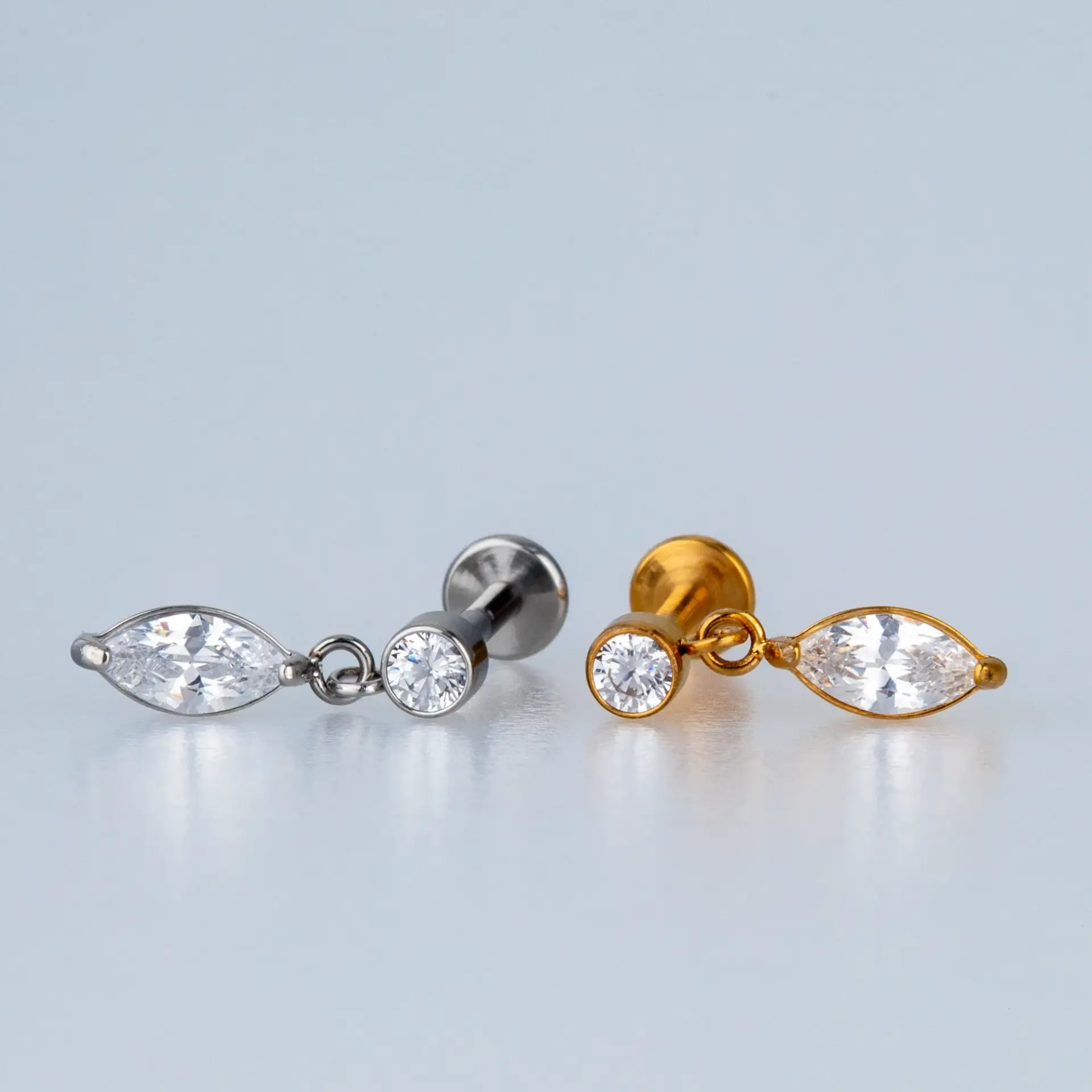 Toptan Piercing Çelik Tragus Helix