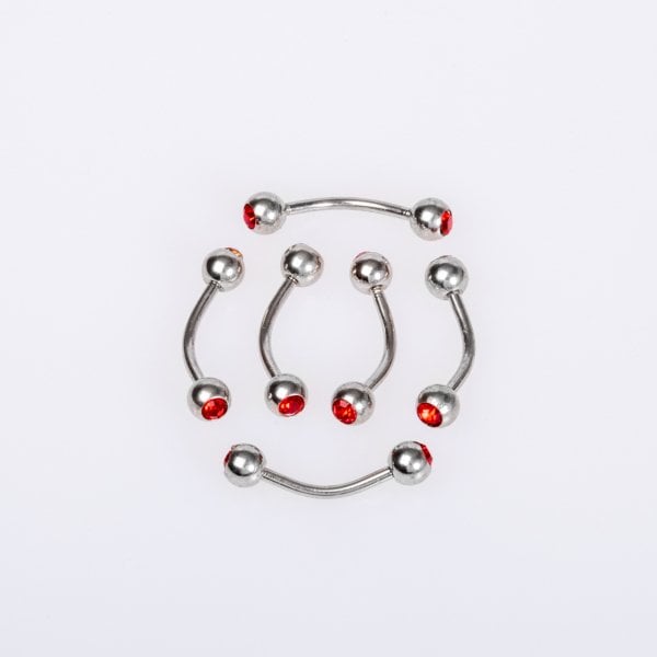 Piercing Eyebrow 4mm Stone Ball
