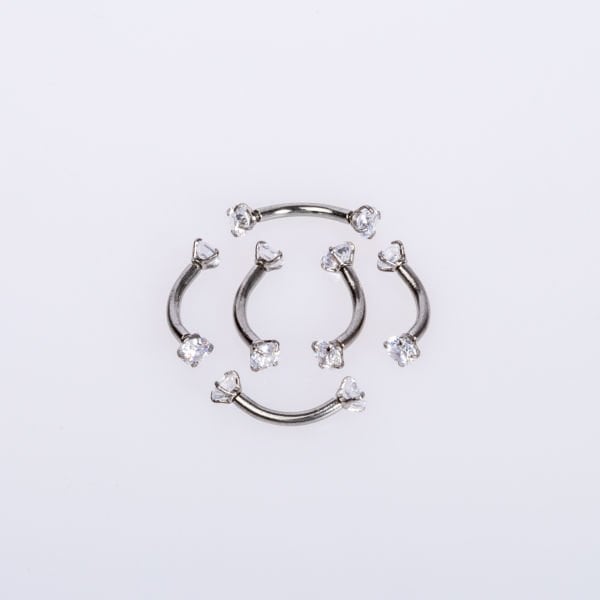 ثقب الحاجب 3 مم الحجر