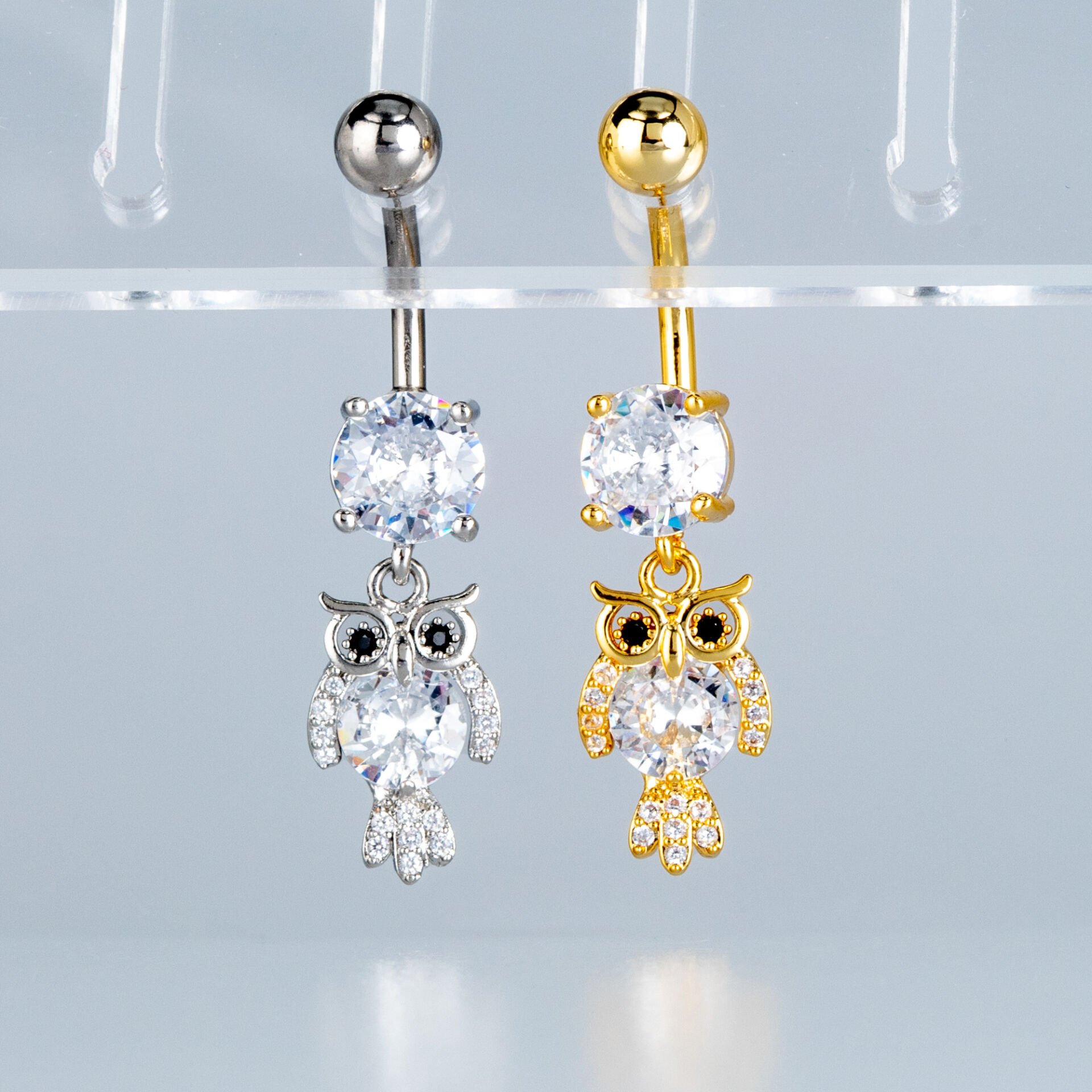 Piercing Göbek Fashion Baykuş