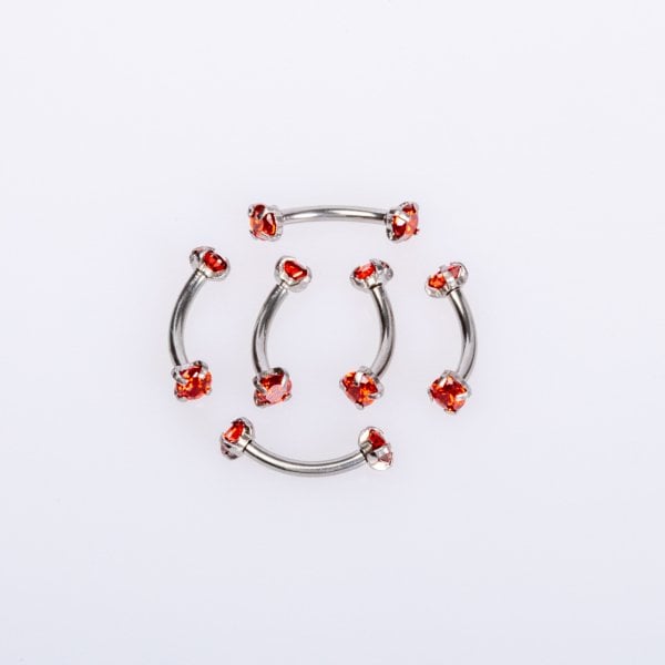Piercing Kaş 3mm Taş