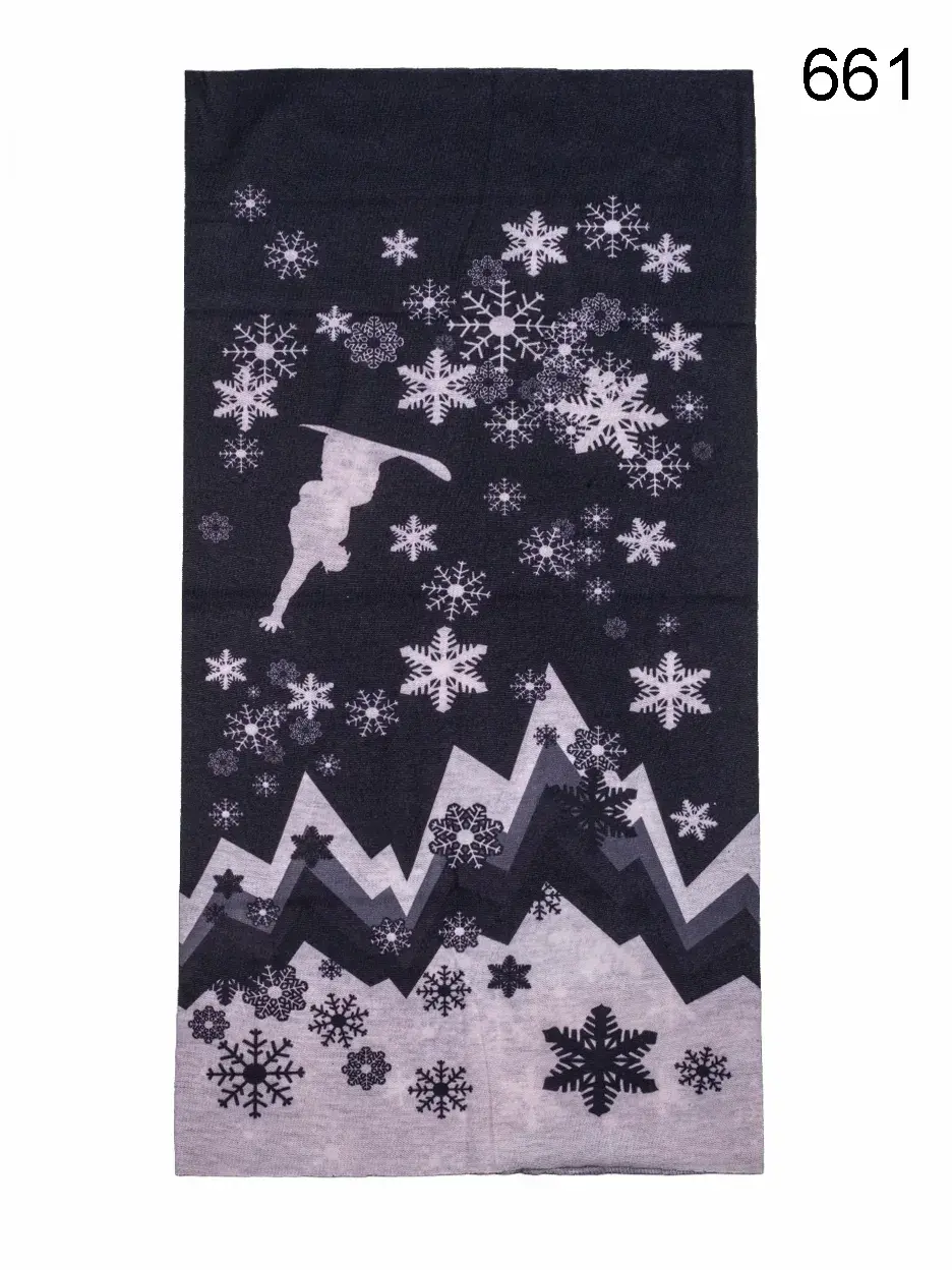 Toptan Snowboard ve Kar Taneli Mikrofiber Dikişsiz Boyunluk