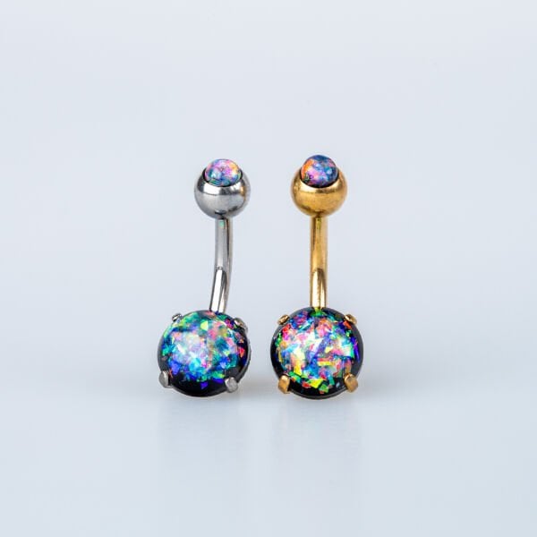 Piercing Göbek Beyaz
