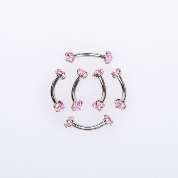 Piercing Kaş 3mm Taş