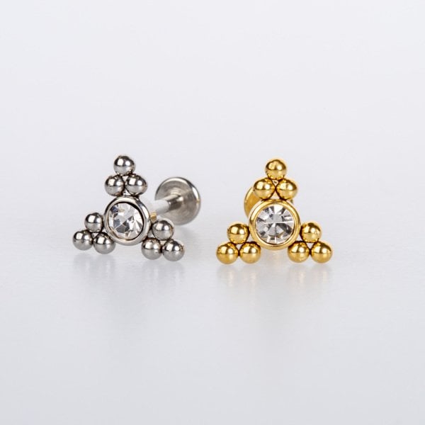 Piercing Tragus Yellow 6mm