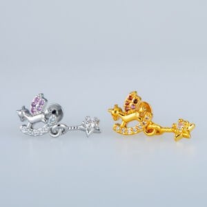 Piercing Tragus Helix Unicorn