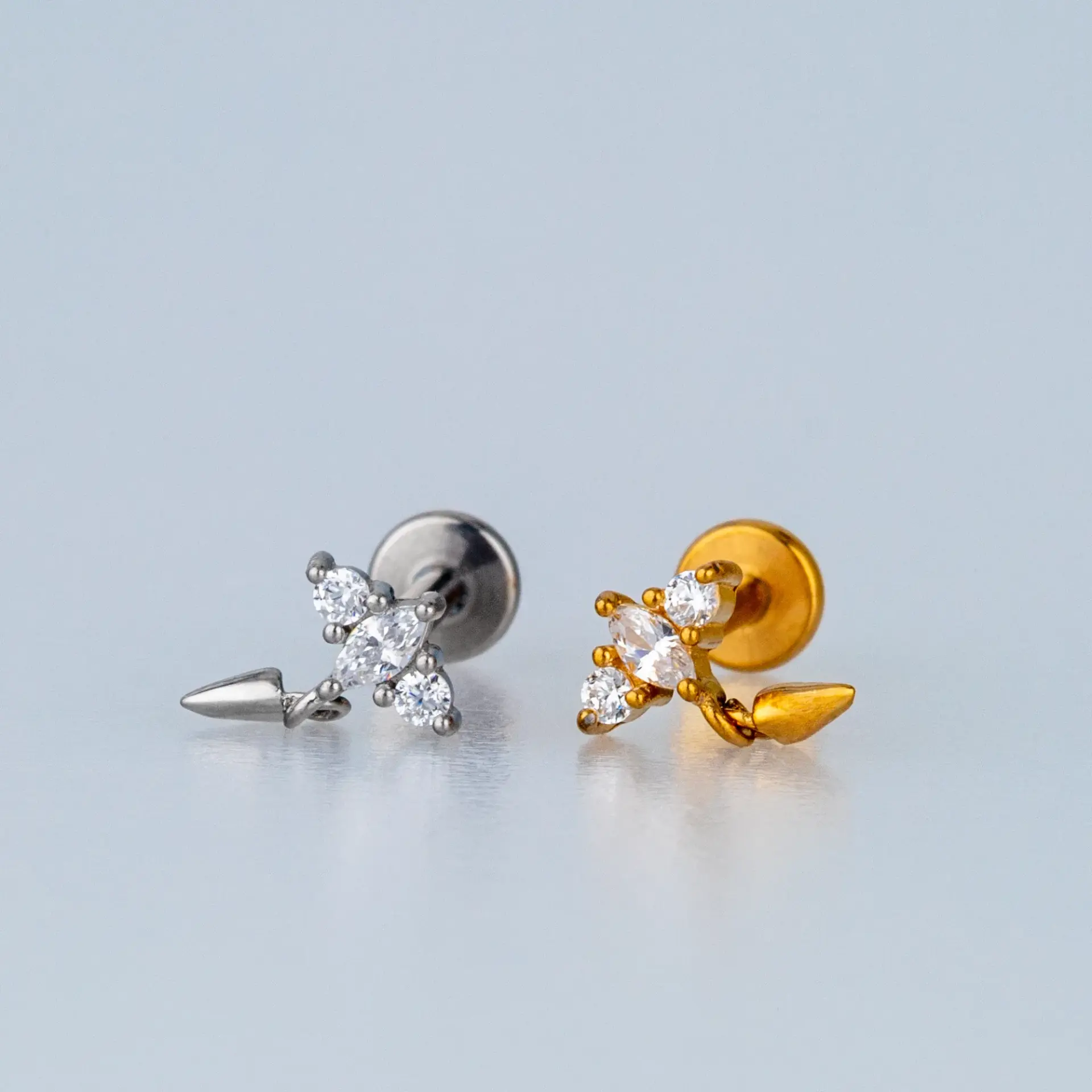 Toptan Piercing Çelik Tragus Helix