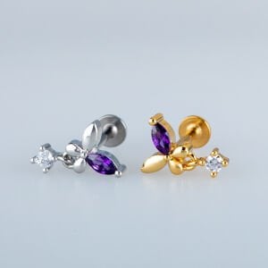 Piercing Tragus Kelebek