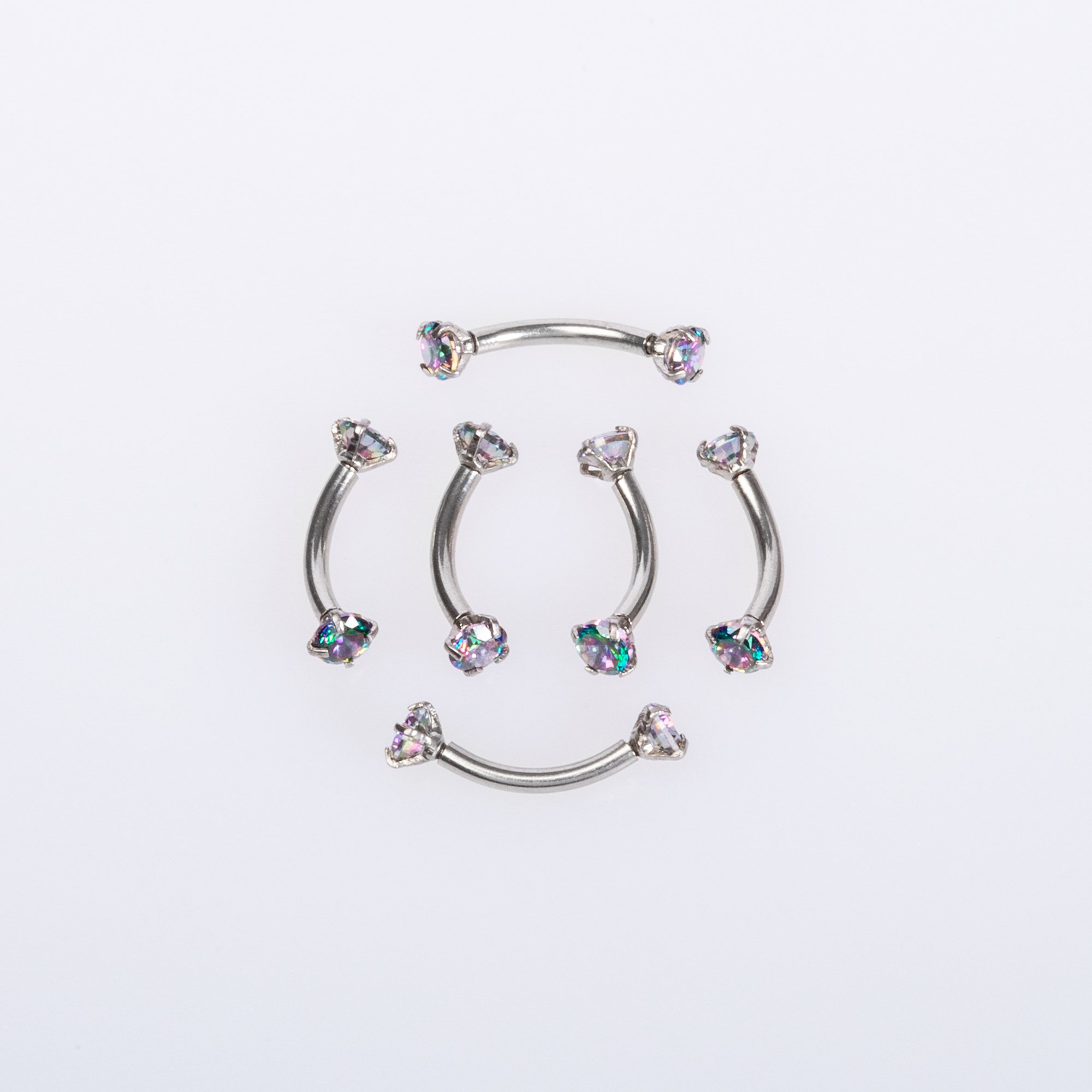 Piercing Kaş 3mm Taş