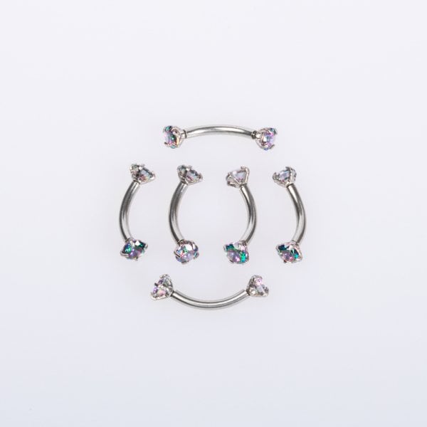 ثقب الحاجب 3 مم الحجر