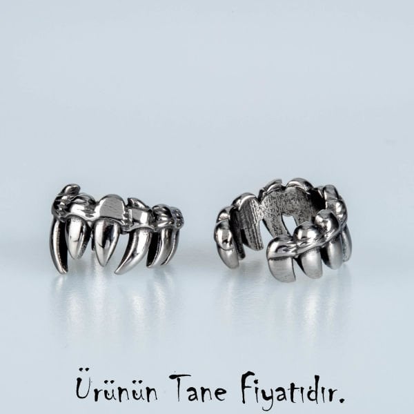 Steel Gothic Tooth Earring Cartilage Rook-Tek