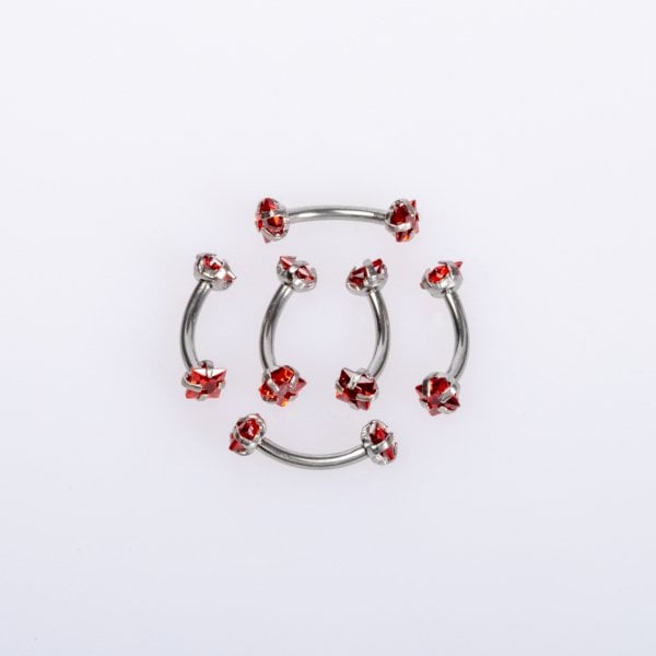 Piercing Kaş 3mm Taş