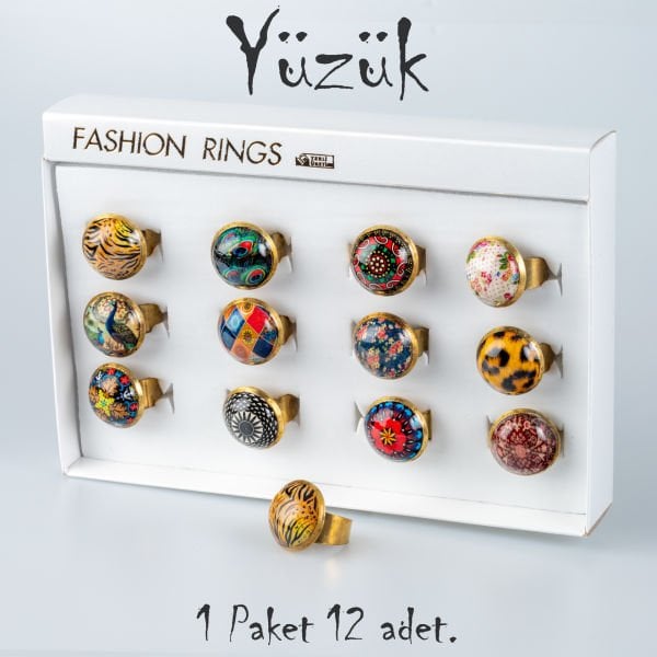 Yüzük Paket 12 Adet