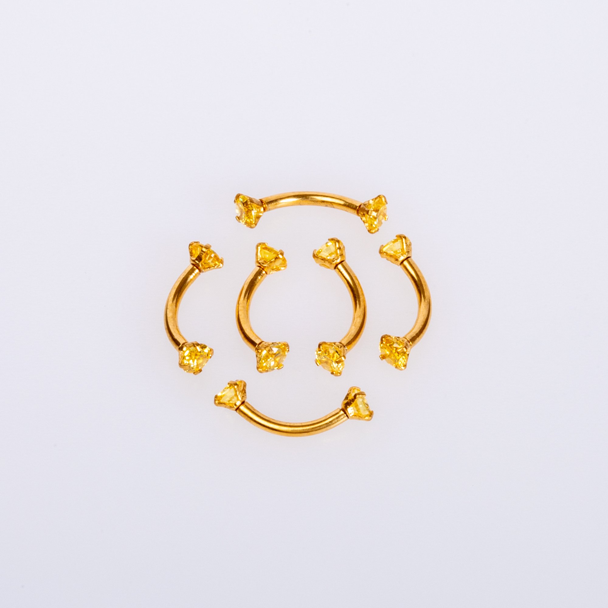 Piercing Kaş 3mm Taş