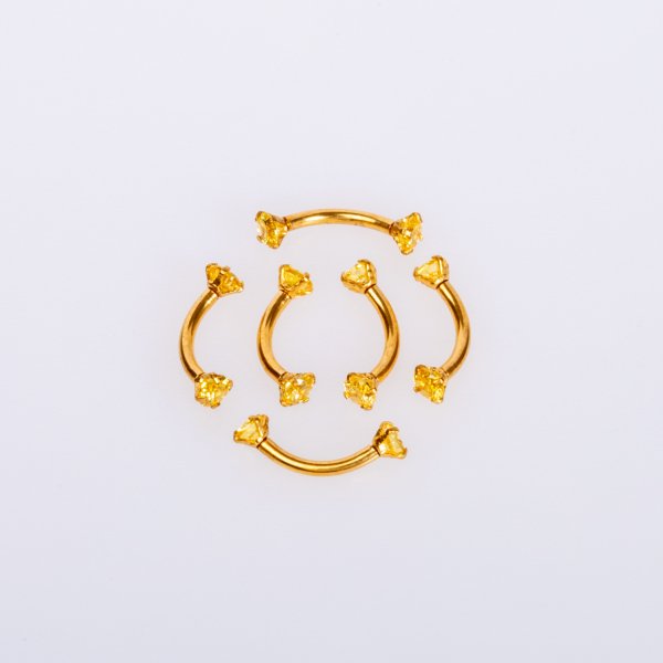 Piercing Kaş 3mm Taş