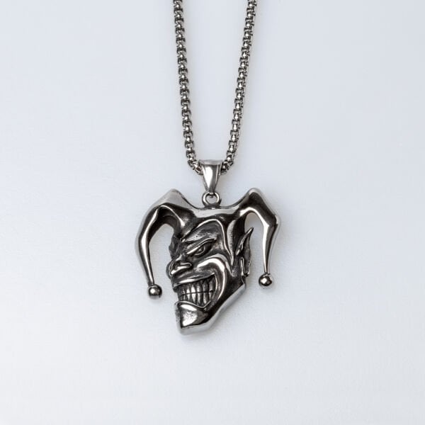 Steel Necklace Joker