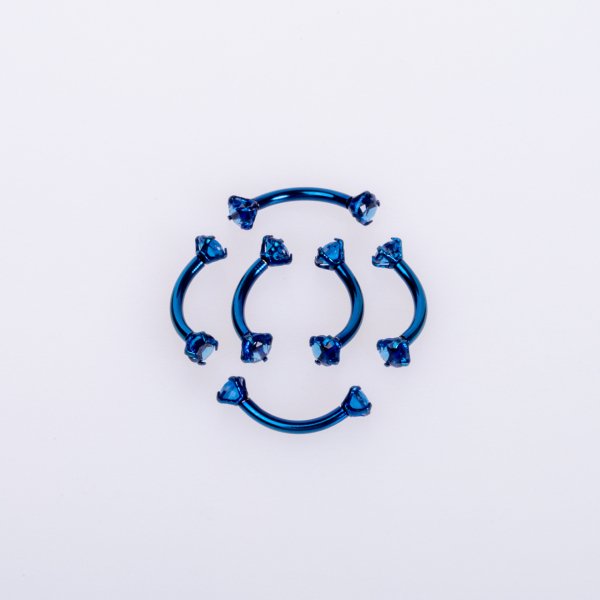 Piercing Kaş 3mm Taş