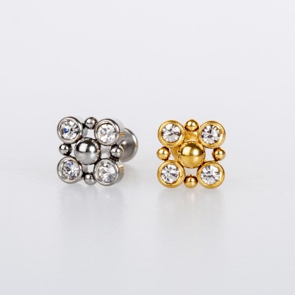 Piercing Tragus Yellow 6mm