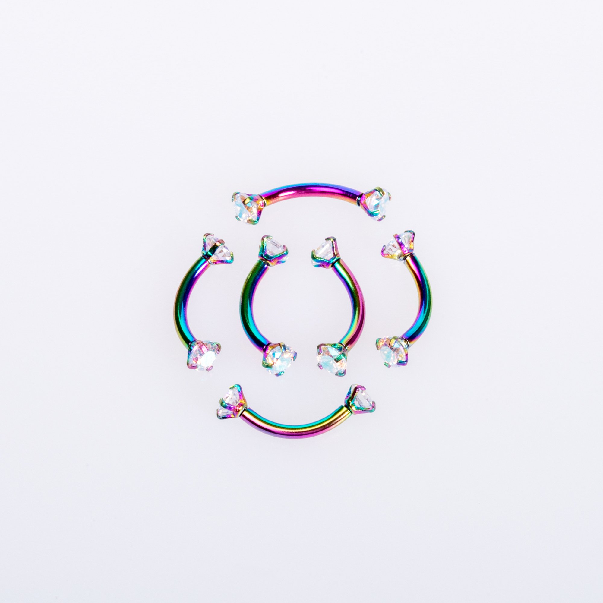 Piercing Kaş 3mm Taş