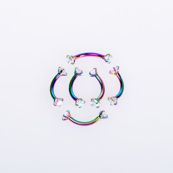 Piercing Kaş 3mm Taş