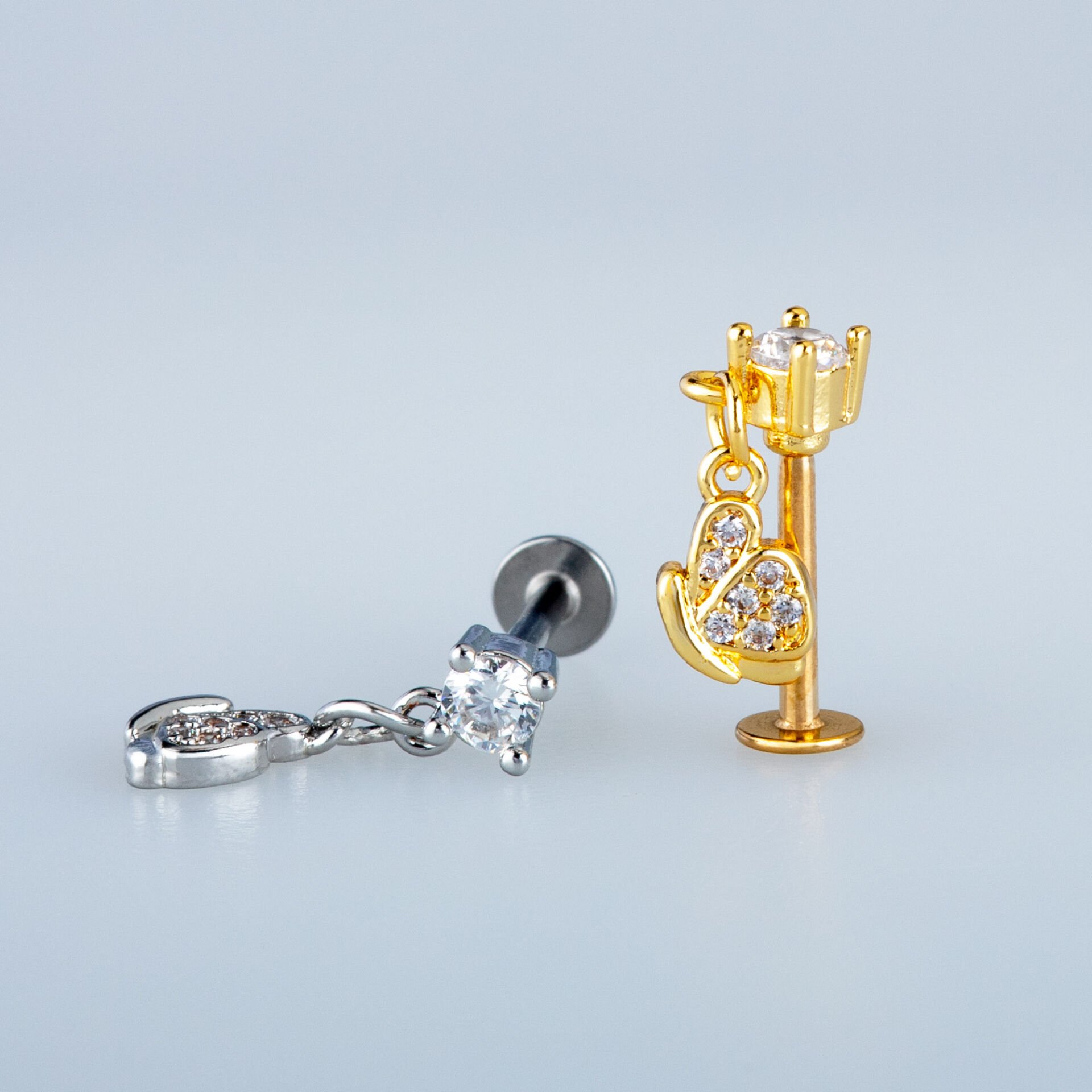 Piercing Tragus Kelebek