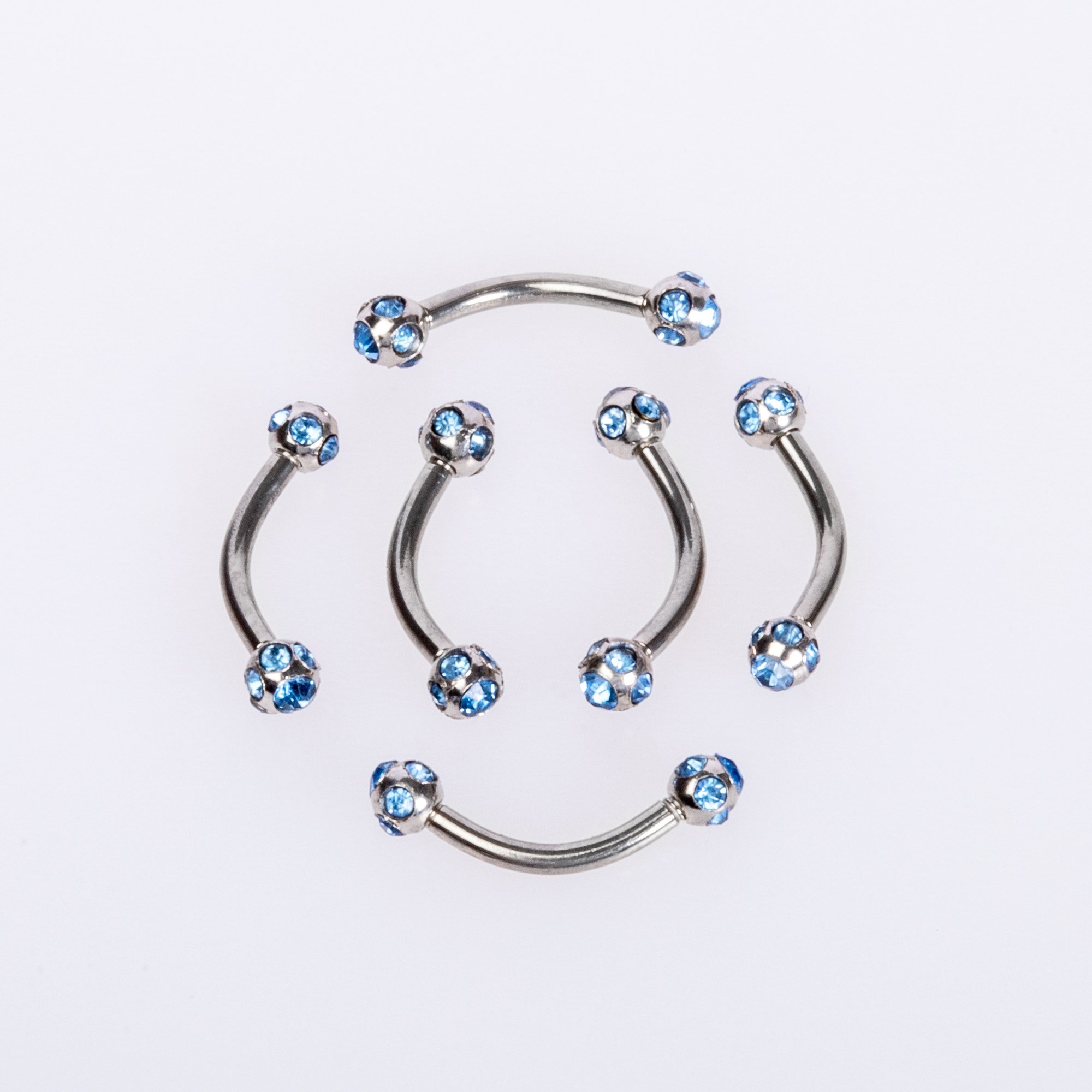 Piercing Kaş 2.5mm Taşlı