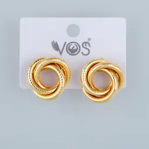 Vos Jewelry 14K Pimli Küpe