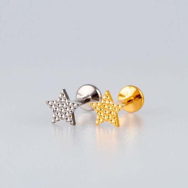 Piercing Titanyum Tragus Yıldız