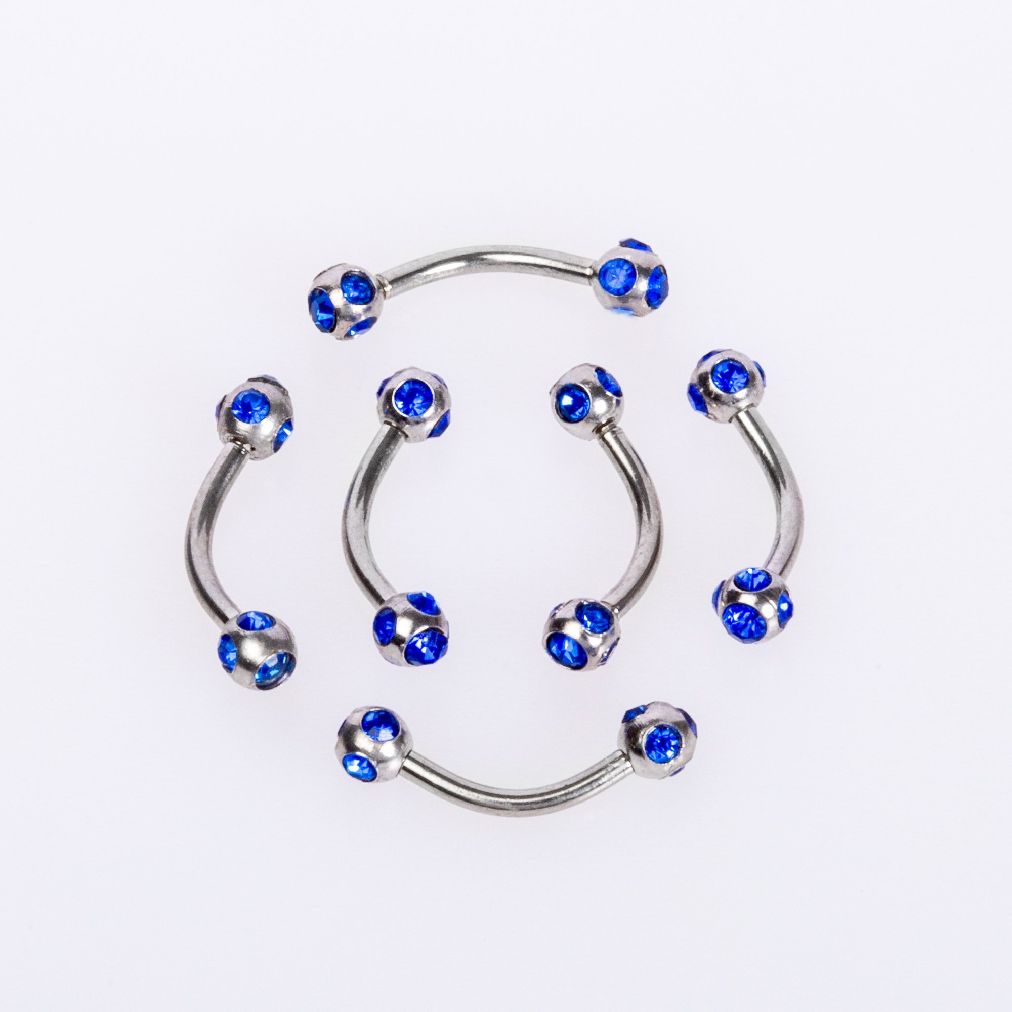 Piercing Kaş 3mm Taşlı