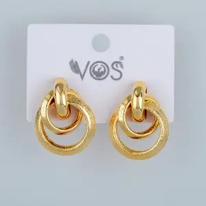 Vos Jewelry 14K Pimli Küpe