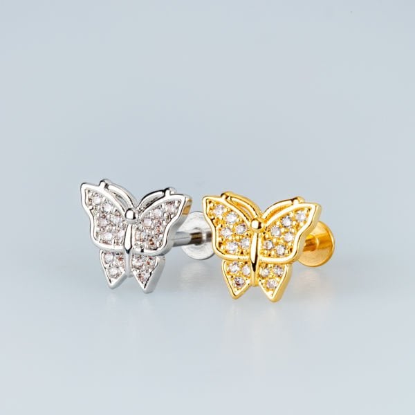 Piercing Tragus Kelebek