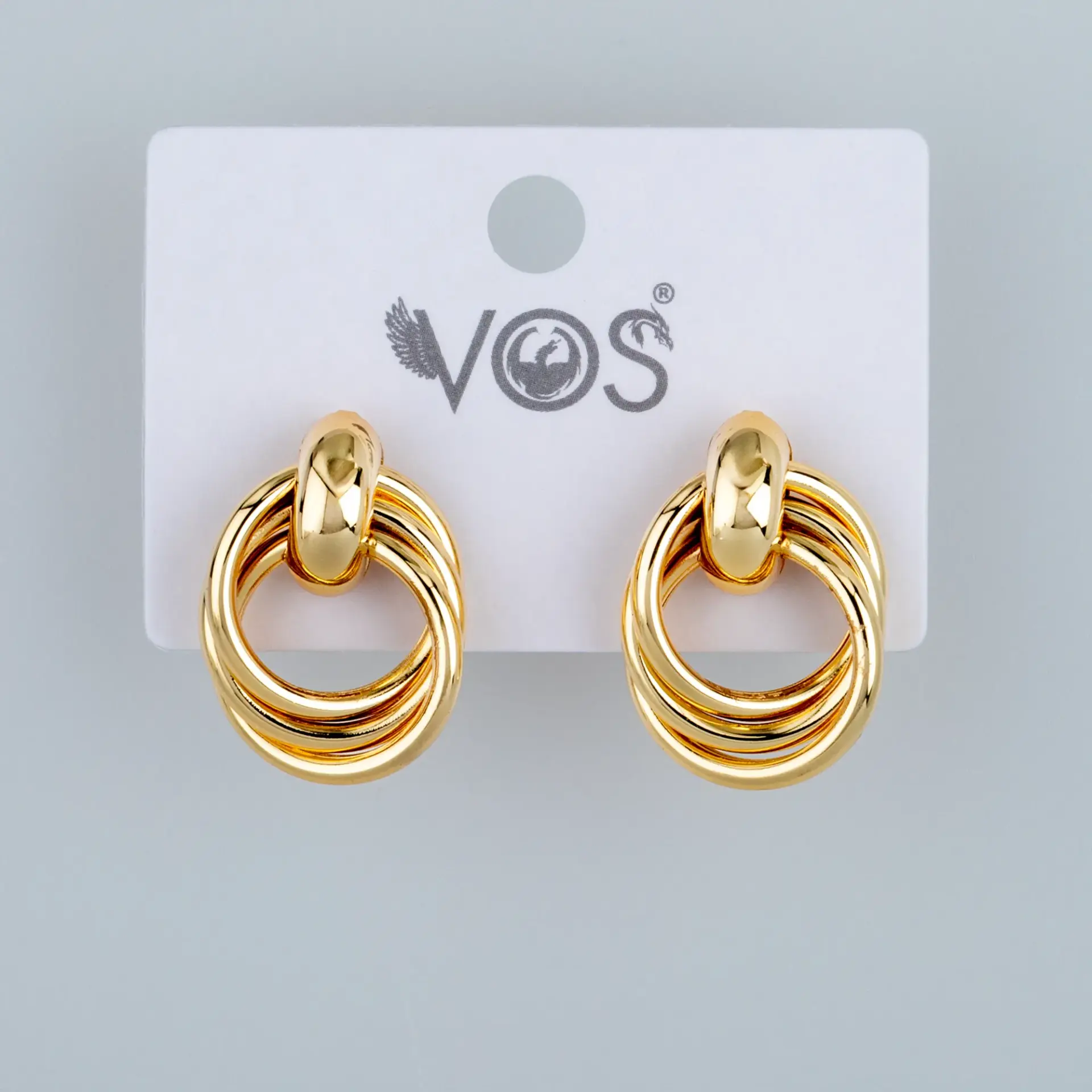 Vos Jewelry 14K Pimli Küpe
