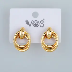 Vos Jewelry 14K Pimli Küpe