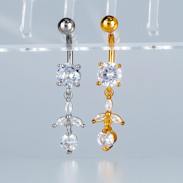 Piercing Göbek Fashion Çiçek