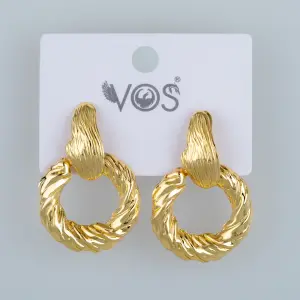 Vos Jewelry 14K Pimli Küpe
