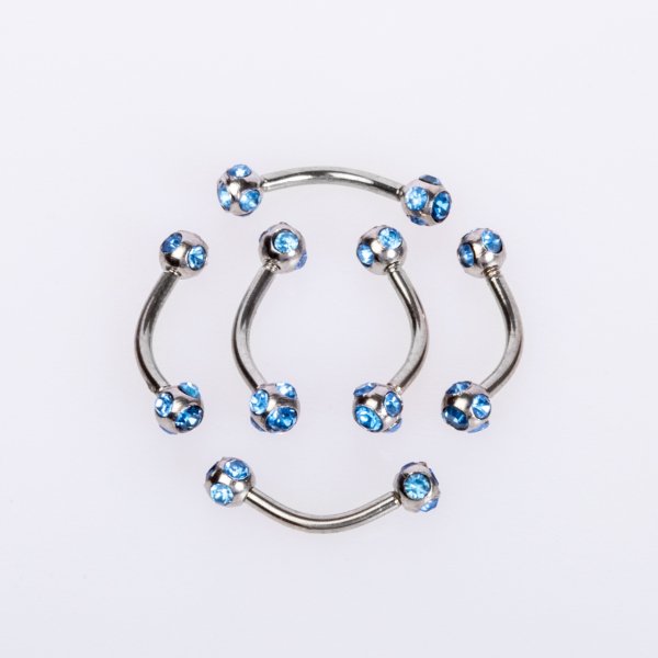 Piercing Kaş 3mm Taş
