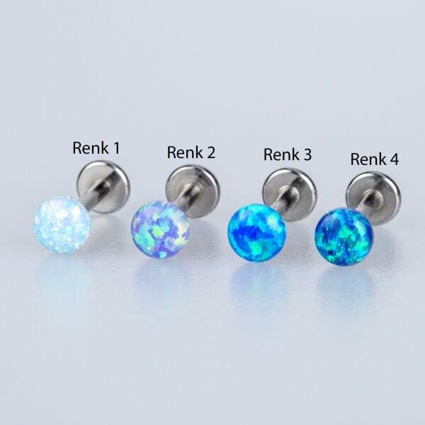 Piercing Labret & Tragus Opal
