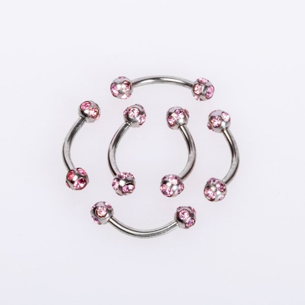 Piercing Kaş 3mm Taş