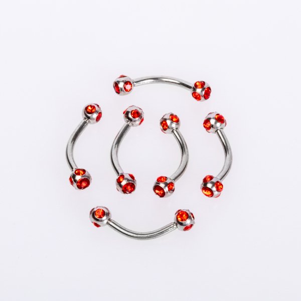 Piercing Kaş 3mm Taş
