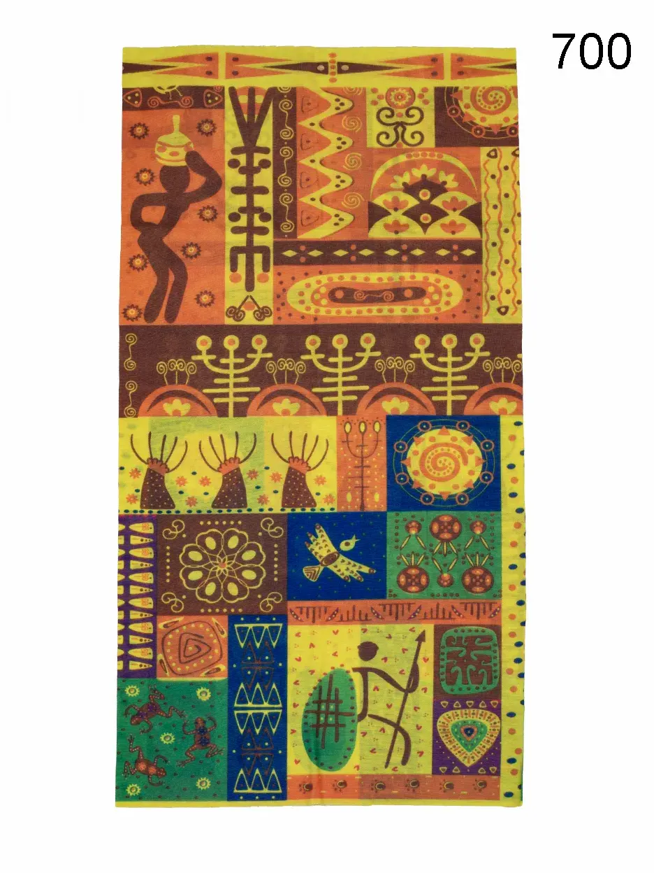 Toptan Otantik Afrika Etnik Desenli Dikişsiz Boyunluk