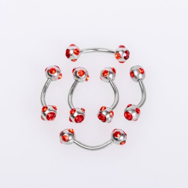 Piercing Kaş 4mm Taş
