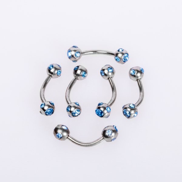 Piercing Kaş 4mm Taş