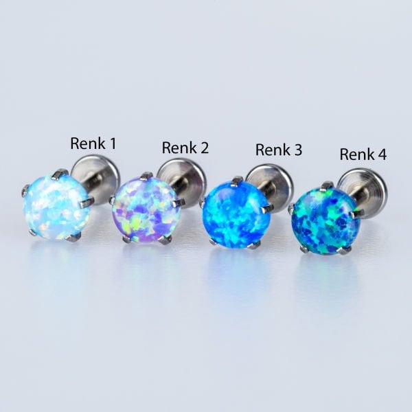 Piercing Labret & Tragus Opal
