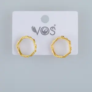 Vos Jewelry 14K Pimli Küpe