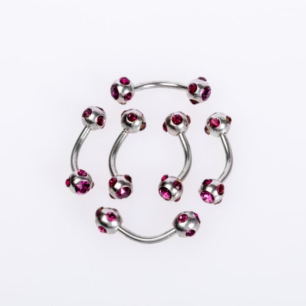 Piercing Kaş 4mm Taş