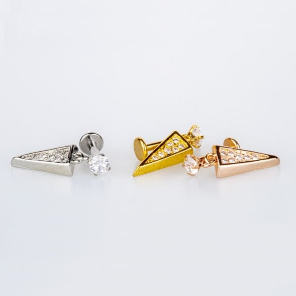 Toptan 316L Çelik Barlı Piercing Tragus
