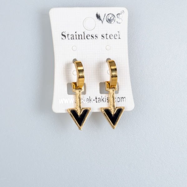 Steel Earring Pair