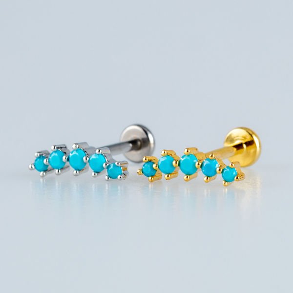 Piercing Tragus Sıra Taş